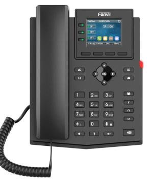 Fanvil X303P 4 Line Color screen PoE VOIP Phone